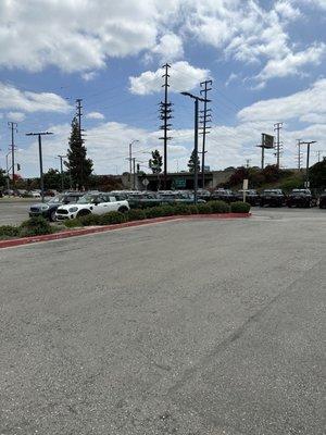 Mini cars on the lot