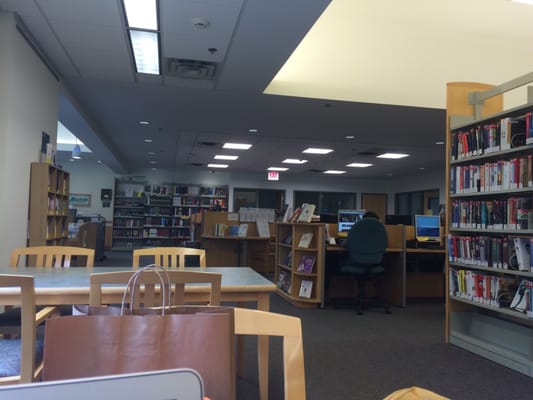 Very nice and spacious library. Good for quiet study.