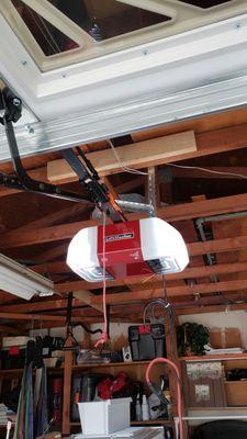 New Garage Door opener.