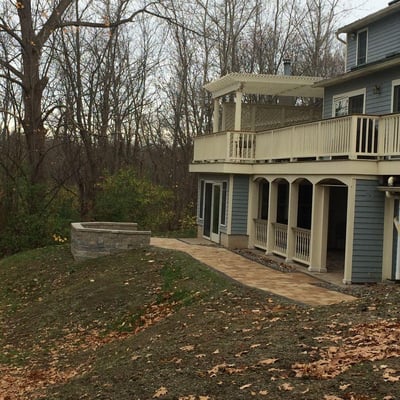 Retaining wall and seating