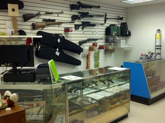 Fully stocked store for rentals or purchase.   Lead-Free ammo only and we have lots of it.