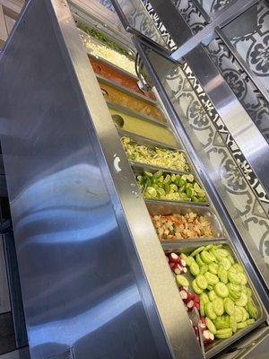 Toppings Bar