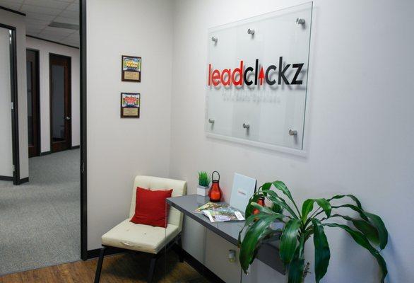 Welcome to Lead Clickz! From the second you step into our entryway, we're here to support you in your digital marketing strategy.