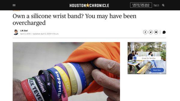 Another Houston Chronicle Article about the Federal Convictions