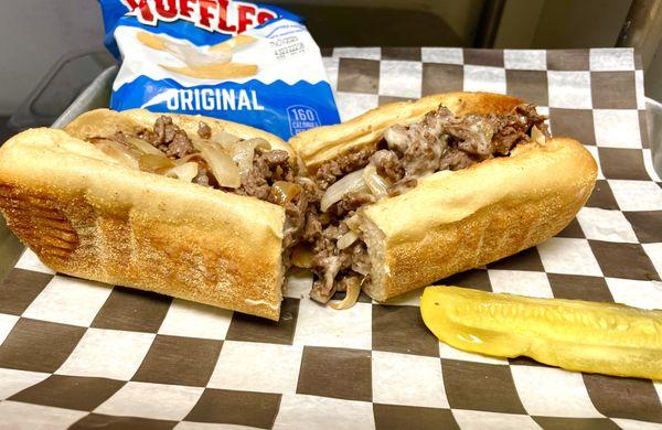 Philly Cheese Steak Sandwich