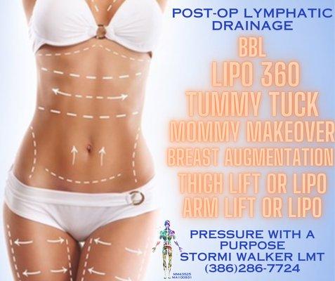 Post-op lymphatic drainage