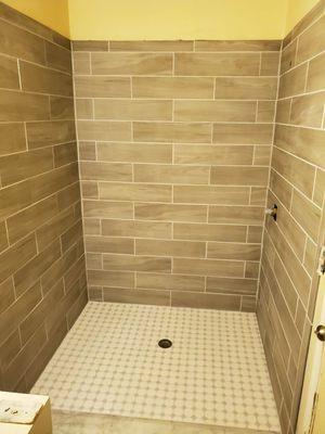 Shower tile