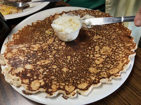 My Dad's Single Pancake