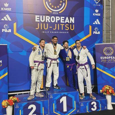 CONGRATS COACH BRYAN CACERES ON THE GOLD MEDAL AT THE IBJJF EUROPEAN CHAMPIONSHIP IN PARIS!