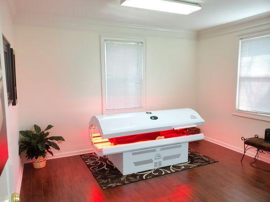 Light therapy is a non-surgical, non-invasive, and painless treatment that helps stimulate the body's natural healing abilities.