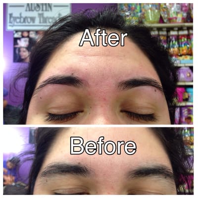 I sent my friend to Austin Eyebrow Threading and she loved the results.