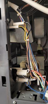 Replacing defective microwave door switch