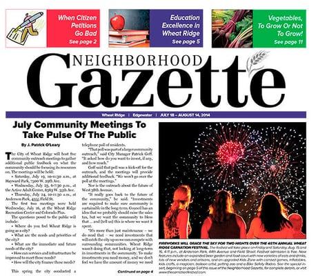 Neighborhood Gazette