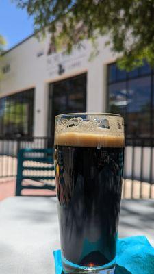 Guest beer by Pueblo Vida, a smooth coffee stout