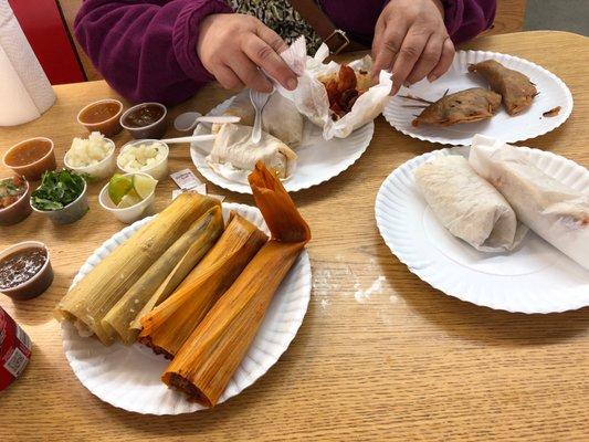 Tacos tamales