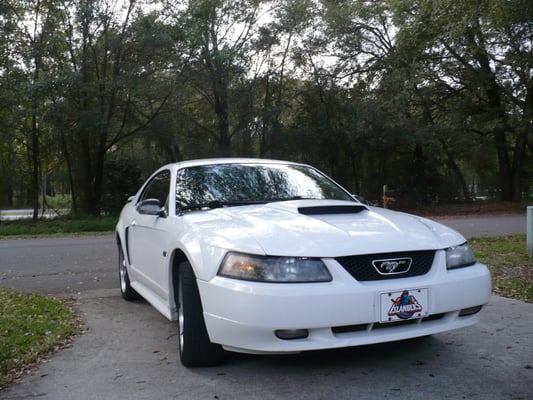 The Stang's running like new, thanks to Dave at Stephen Scott Sunoco.