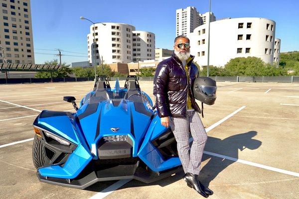 Brand shoot for Polaris/Slingshot ft. HOUSTON's very own: Mr. Steal your grandma!