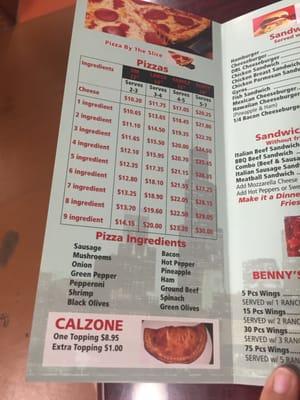 Benny's Pizza