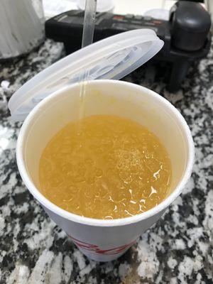 Fresh squeezed orangeade