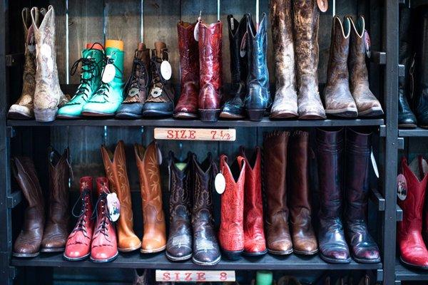 Shop our selection of Vintage Western Boots for Women