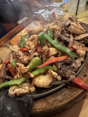 Chicken fajitas