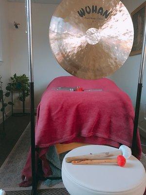 Preparing for a sound healing session/individual sound bath