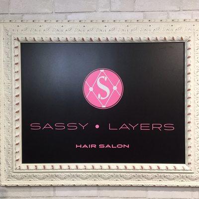 Sassy Layers Hairsalon branding