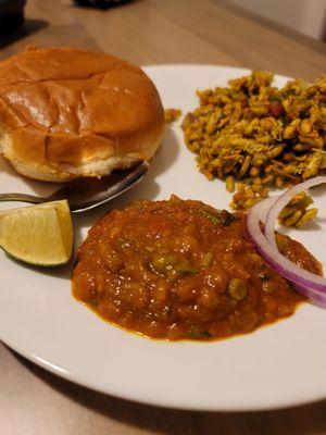 Pav Bhaji and Behl Puri