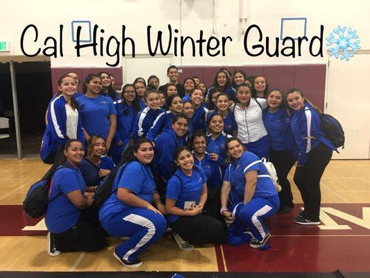 Awesome Varsity Winter Guard team!