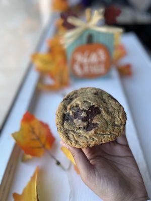 Delicious Chocolate chip cookie! Follow @bzeaters on IG for more recs!