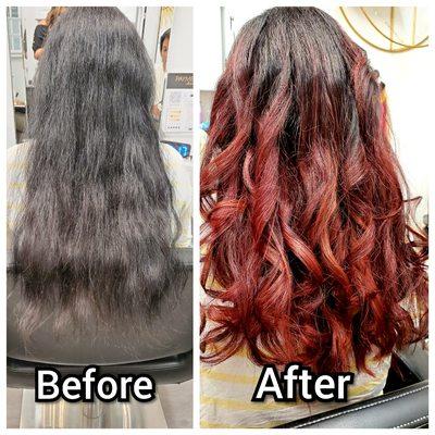 Red Balayage