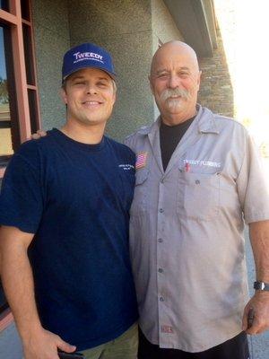 Two Generations: Channin and Brett Tweedy