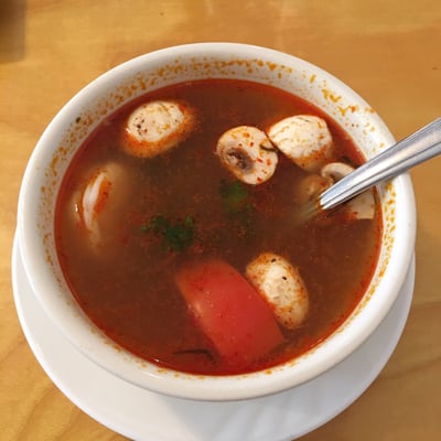 Tom Yum soup.