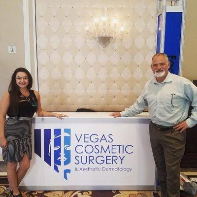 Dr. Owsley and our medical aesthetician just returned from the Vegas Cosmetic Surgery convention!