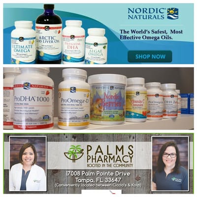 We are partnering up with Nordic naturals to offer the best vitamins!