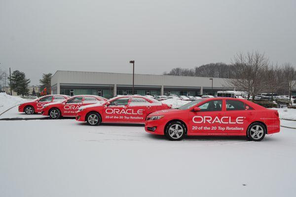 Fleet vehicle wraps