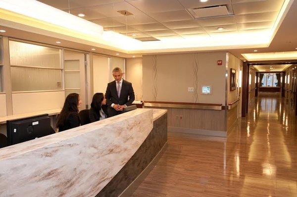 Dr. Samadi's state of the art unit at Lenox Hill is just for his patients recovering from surgery- Stunning, doesn't feel like a hospital