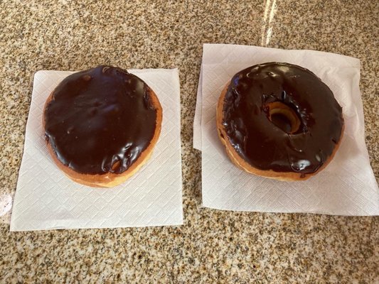 Chocolate donuts