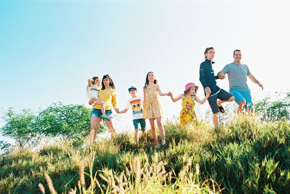 Maui family photography group shot