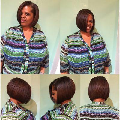 Beautiful Bob slay by Janice