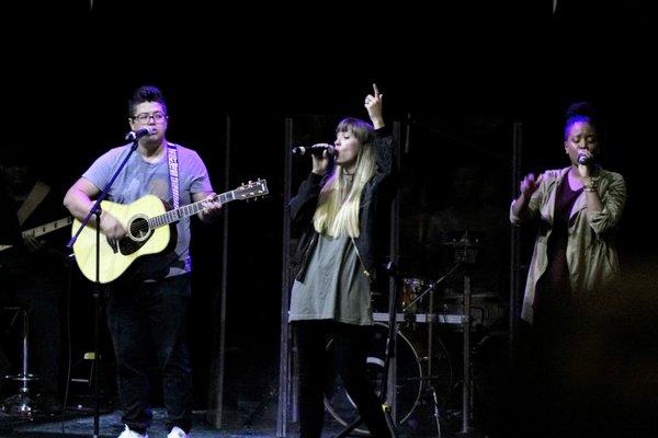 Worship Directors Jonny Pineda and Marci Pruzina