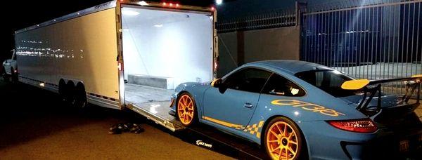 Enclosed Auto Transportation for luxury and exotic vehicles