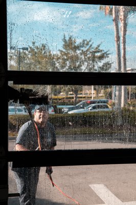 Window Cleaning using Pure Water