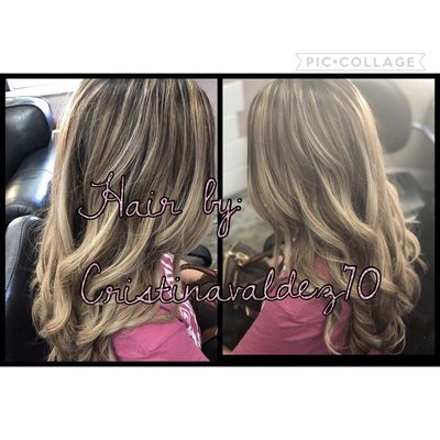 Blonde balayage