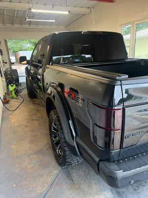 Wash and wax on this f150