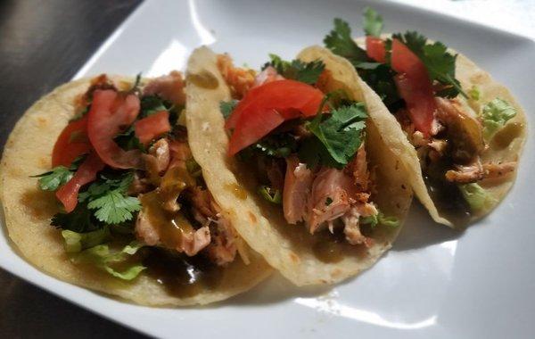 Smoked Salmon tacos. #tacos #chef #cheflife #arizona #salmon #foodtruck #streettacos #harrypotter #professorsnape