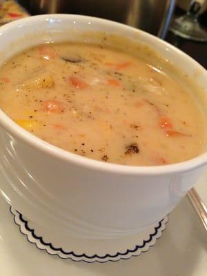 Bourbon corn chowder