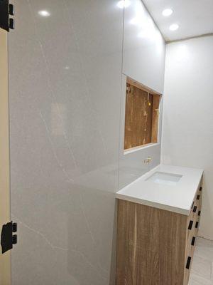 Bathroom remodel- Quartz