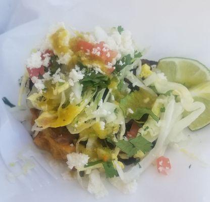 Sope with al pastor