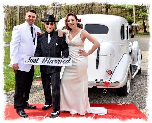 A Vintage Classic, 1930's Themed Wedding Day.